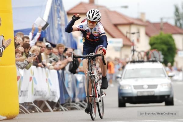 Martina S&aacute;bl&iacute;kov&aacute; (Nowis Team) was a dominant winner of the Czech road title.