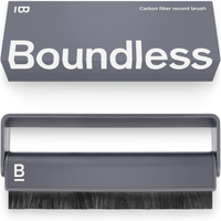 Boundless record cleaner brush