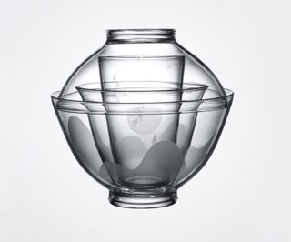 A glass inside a glass