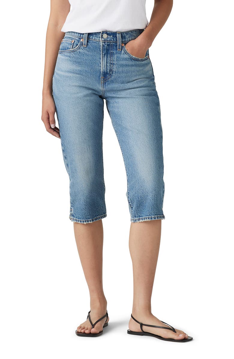 Wedgie High Waist Capri Jeans