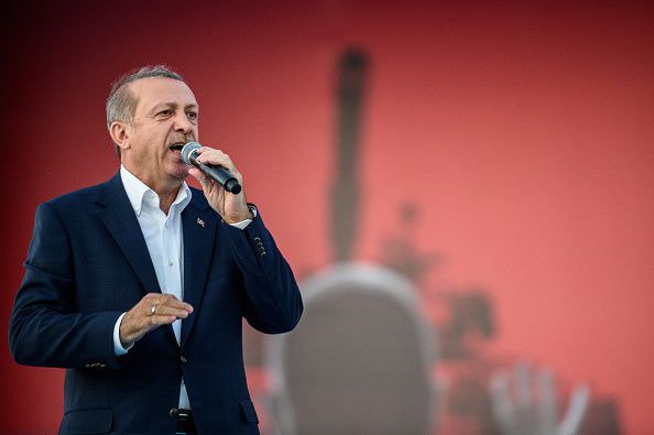 Turkish President Recep Tayyip Erdogan.