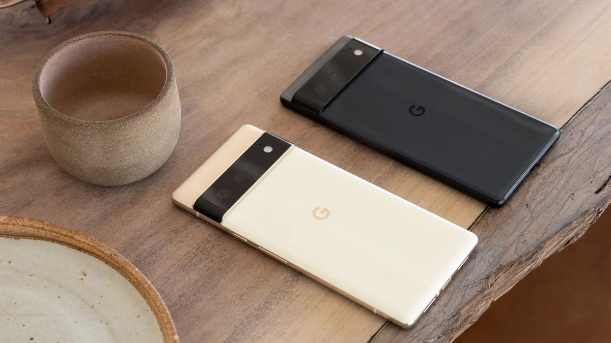 Google unveils new Google Pixel 6 range of phones: image shows Google Pixel 6 and 6 Pro