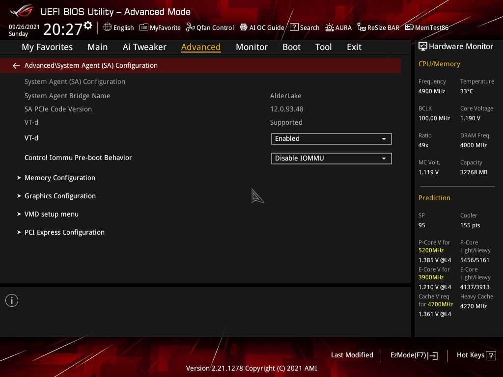 Asus ROG Strix Z690-E Gaming WIFI
