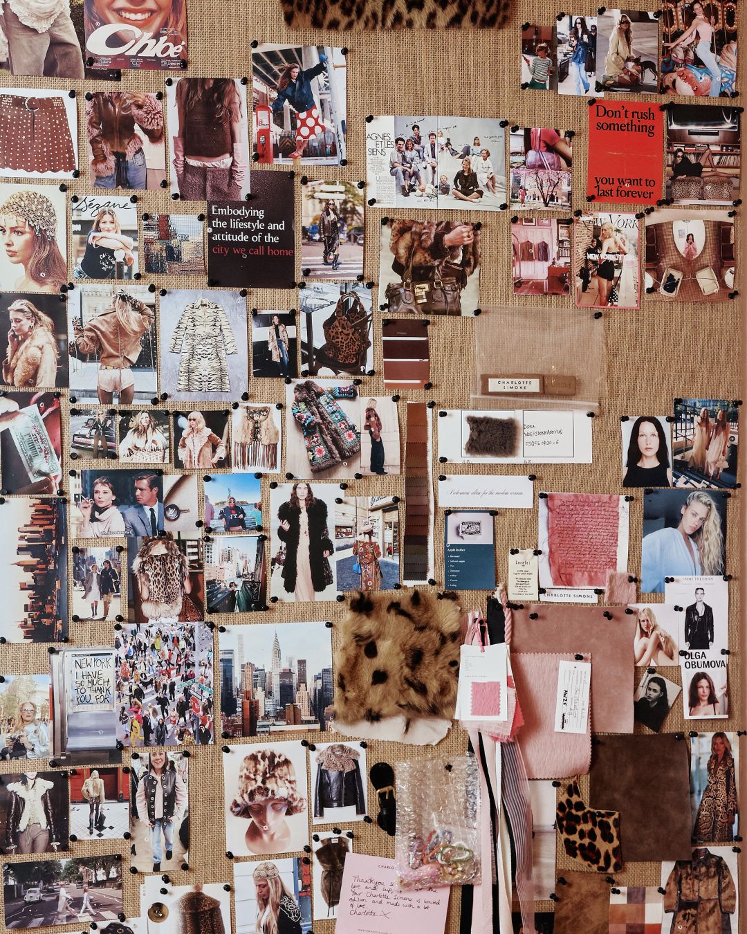 a snapshot of charlotte simone&#039;s moodboard