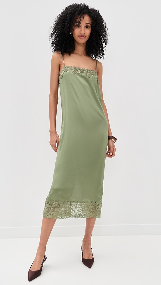 Reformation Mackenzie Silk Dress