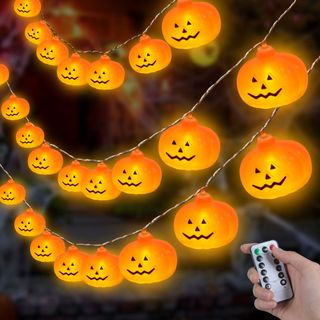 Halloween Pumpkin String Lights