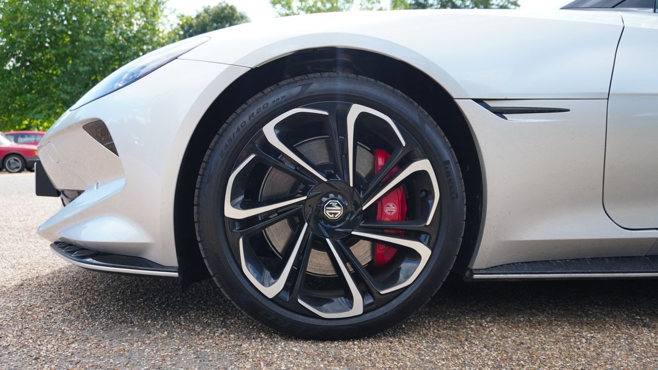 The MG Cyberster at Autotrader's EV Live event
