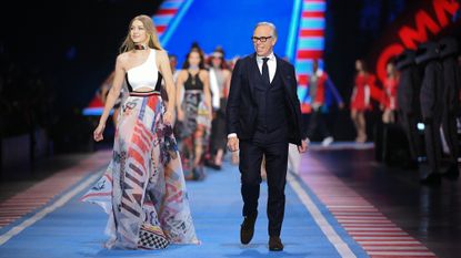 Gigi fires up the runway with her last TommyNow show | Marie Claire UK