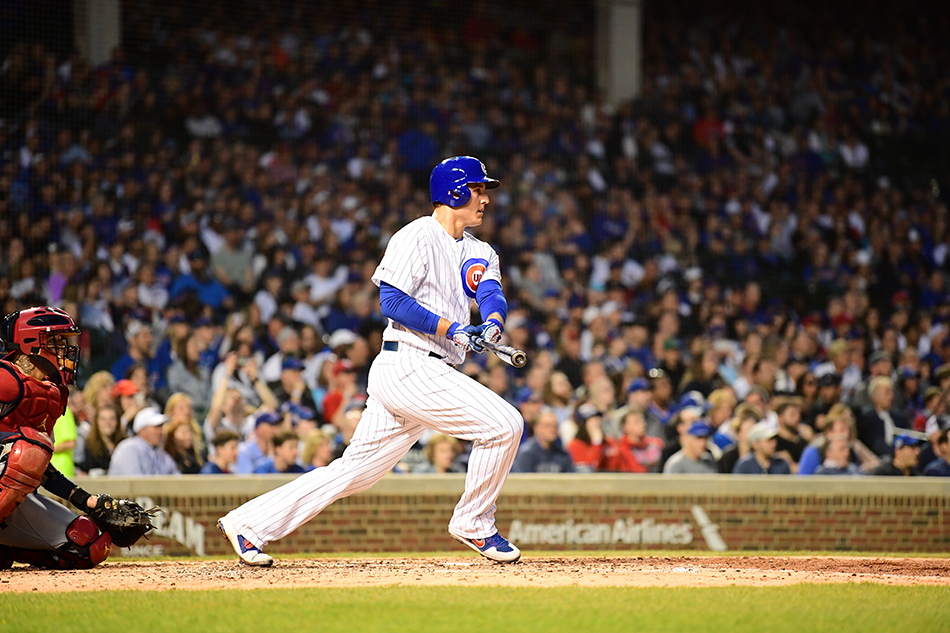 Anthony Rizzo of the Chicago Cubs