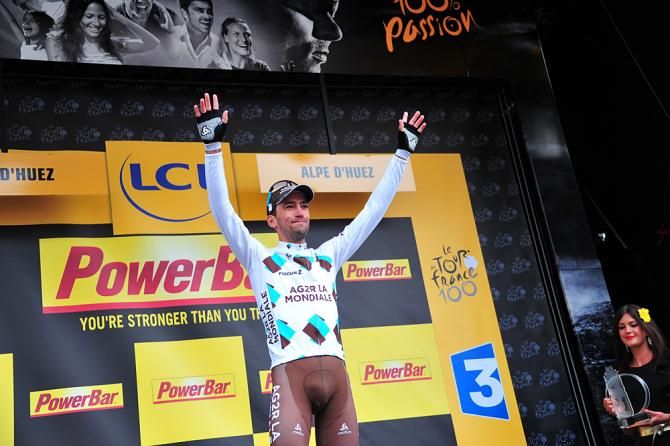 Christophe Riblon (Ag2r La Mondiale) winner of stage 18 of the Tour de France