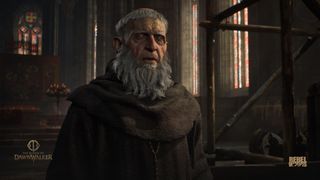 An old monk in The Blood of Dawnwalker