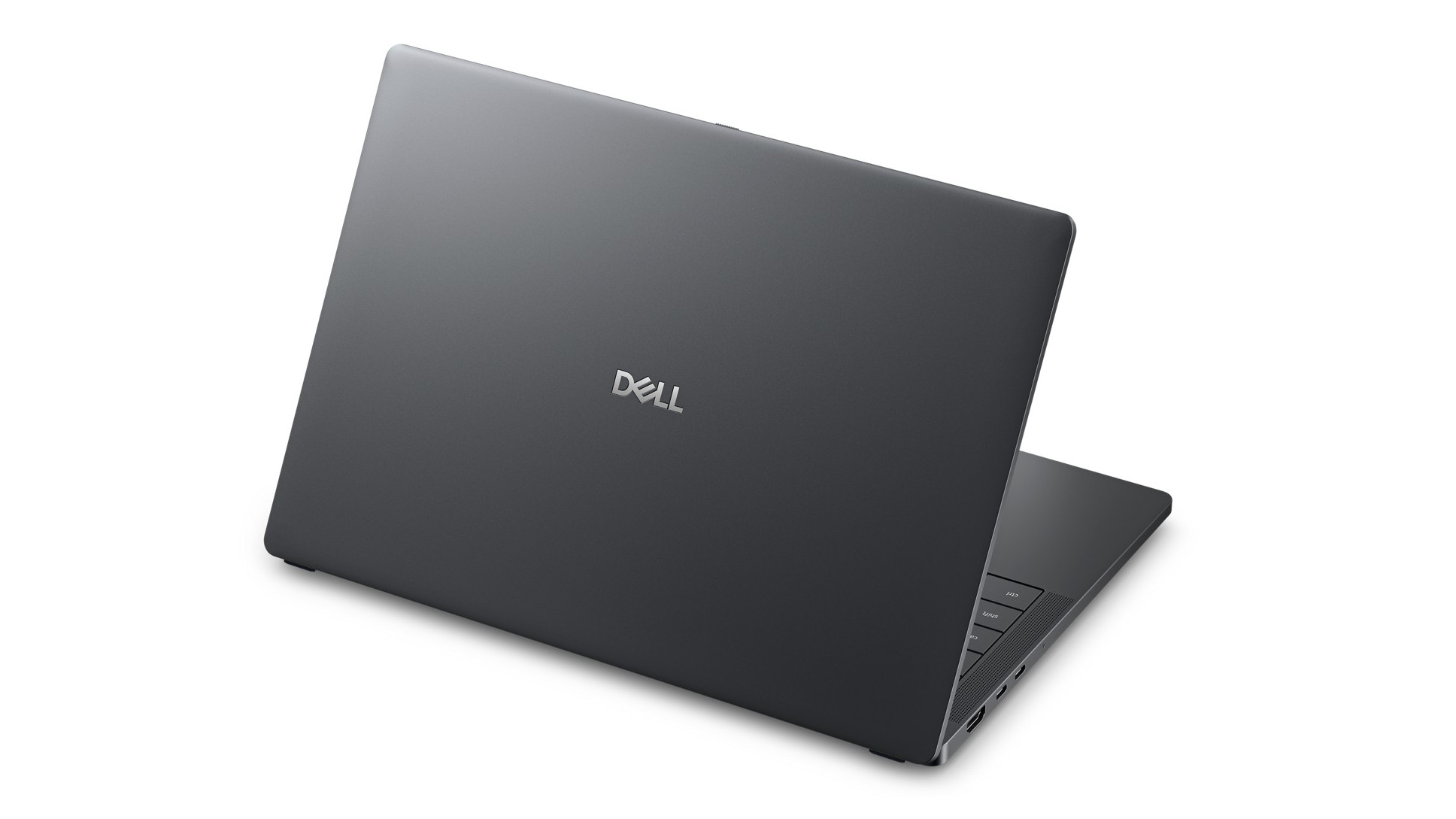 Dell Pro 14 rear view of laptop lid