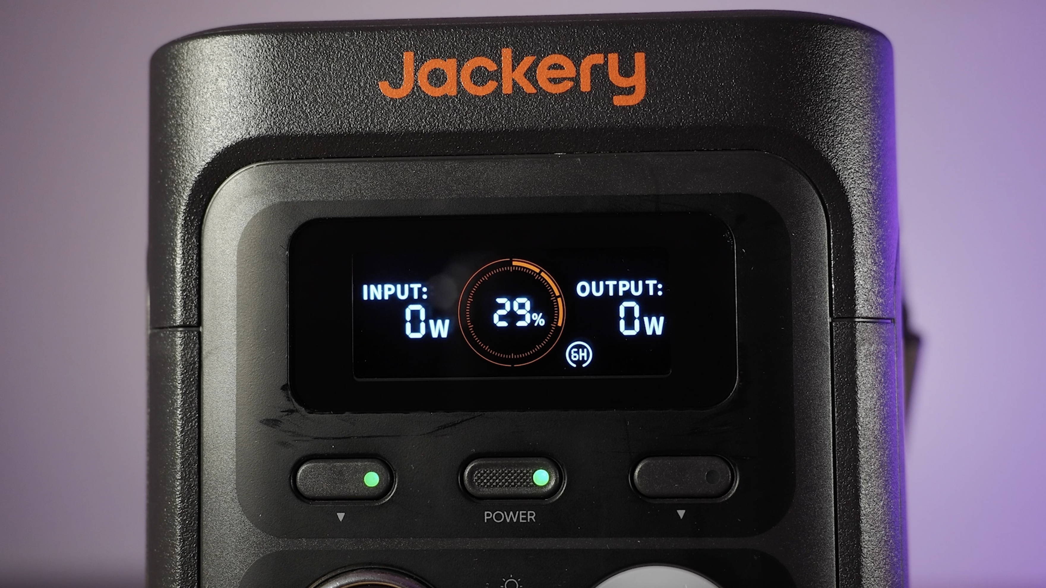 Jackery Explorer 300D on a wooden surface