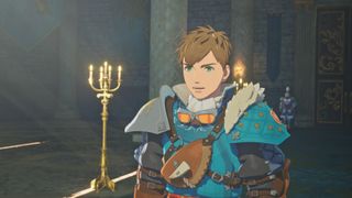 A character in Monster Hunter Stories 3