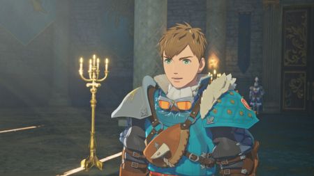 A character in Monster Hunter Stories 3