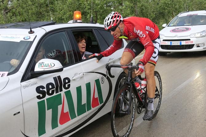 Riders negotiated a truce on stage 4 of the Giro d'Italia