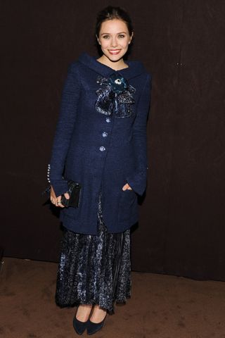 Elizabeth Olsen Wears Chanel At The Pre-Oscars Parties