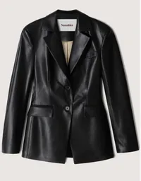 Nanushka, HATHI Vegan Leather Blazer (£645 | $895)