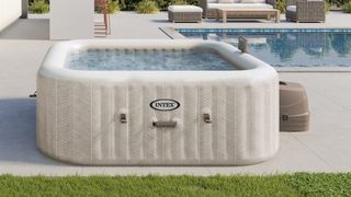 Intex inflatable hot tub