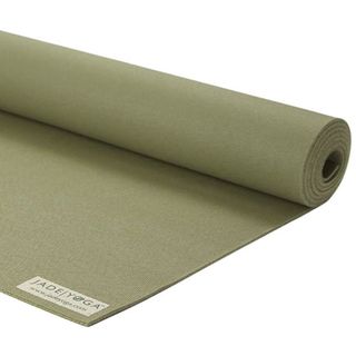 JadeYoga harmony yoga mat on a white backgrouned