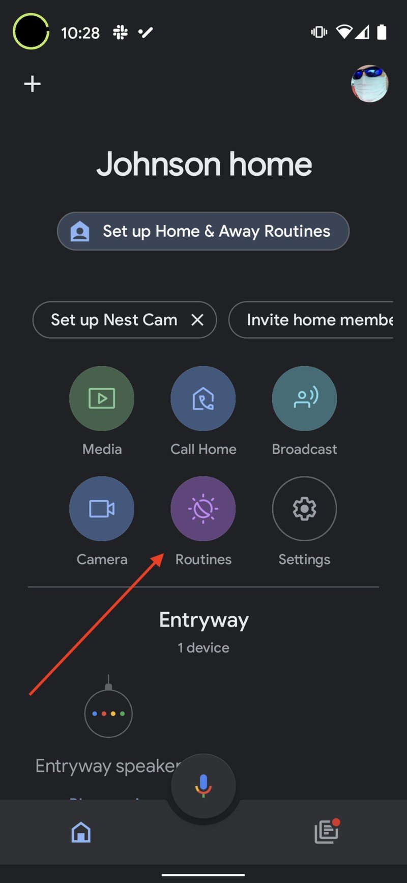 Google Assistant Routine Home 1
