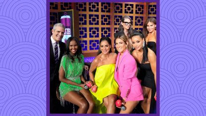 New RHONY season 14 cast with Andy Cohen at BravoCon 2022