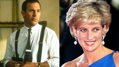 Kevin Costner and Princess Diana