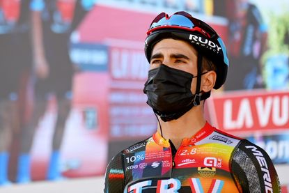 Mikel Landa at stage three of the Vuelta