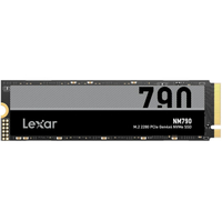 Lexar NM790| 1TB | NVMe | PCIe 4.0 | 7,400 MB/s read | 6,500 MB/s write | $79.99 at Amazon