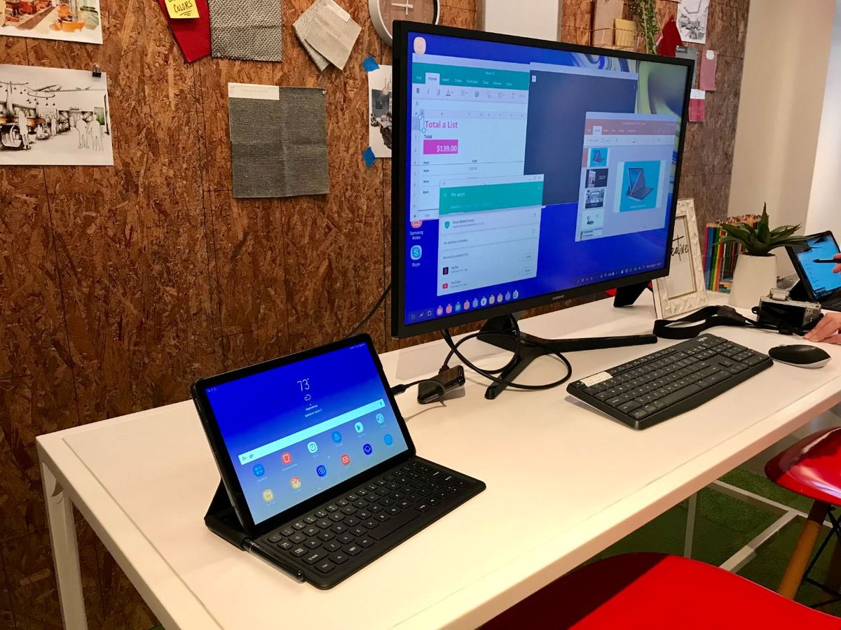 Update Computeratabletab 4 Console Galaxy Tab S4 Hands-on: Android Meets PC | Laptop Mag