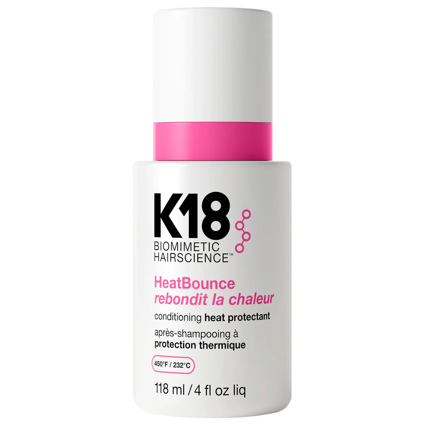 K18, Heatbounce&amp;trade; Leave-In Conditioner Heat Protectant