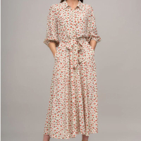 MAJORELLE Everyday Midaxi Shirt Dress, £125.95 ($156.68) | The Shirt Company