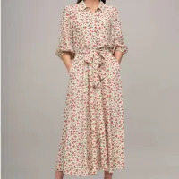 MAJORELLE Everyday Midaxi Shirt Dress, £125.95 ($156.68) | The Shirt Company
