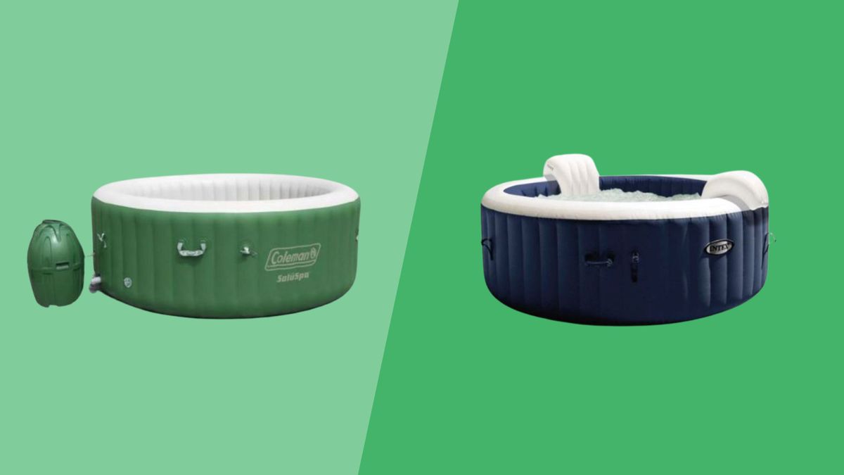 Coleman vs Intex inflatable hot tubs Top Ten Reviews