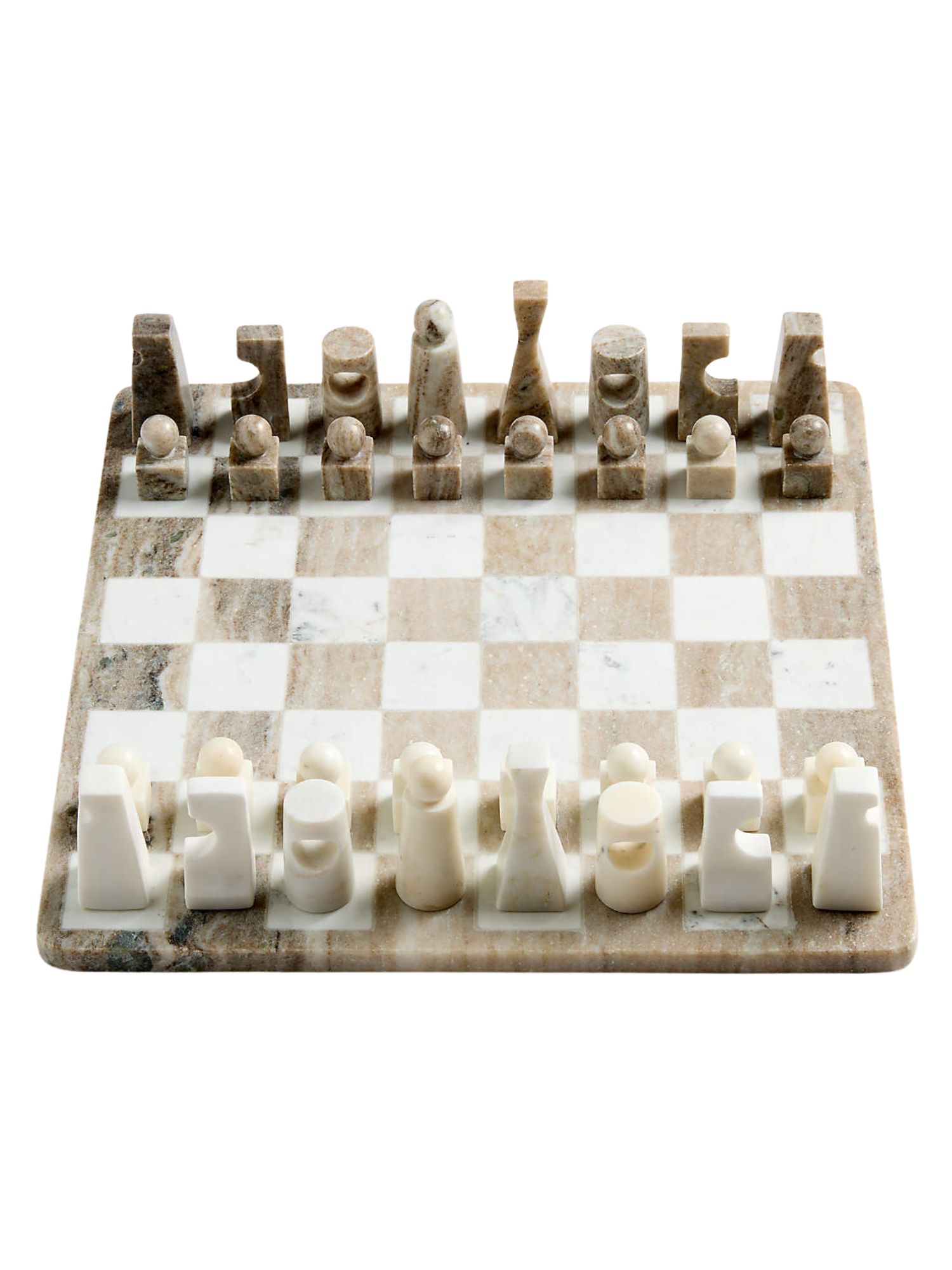 Marble Post Modern Chess Game