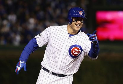  Anthony Rizzo #44 of the Chicago Cubs.