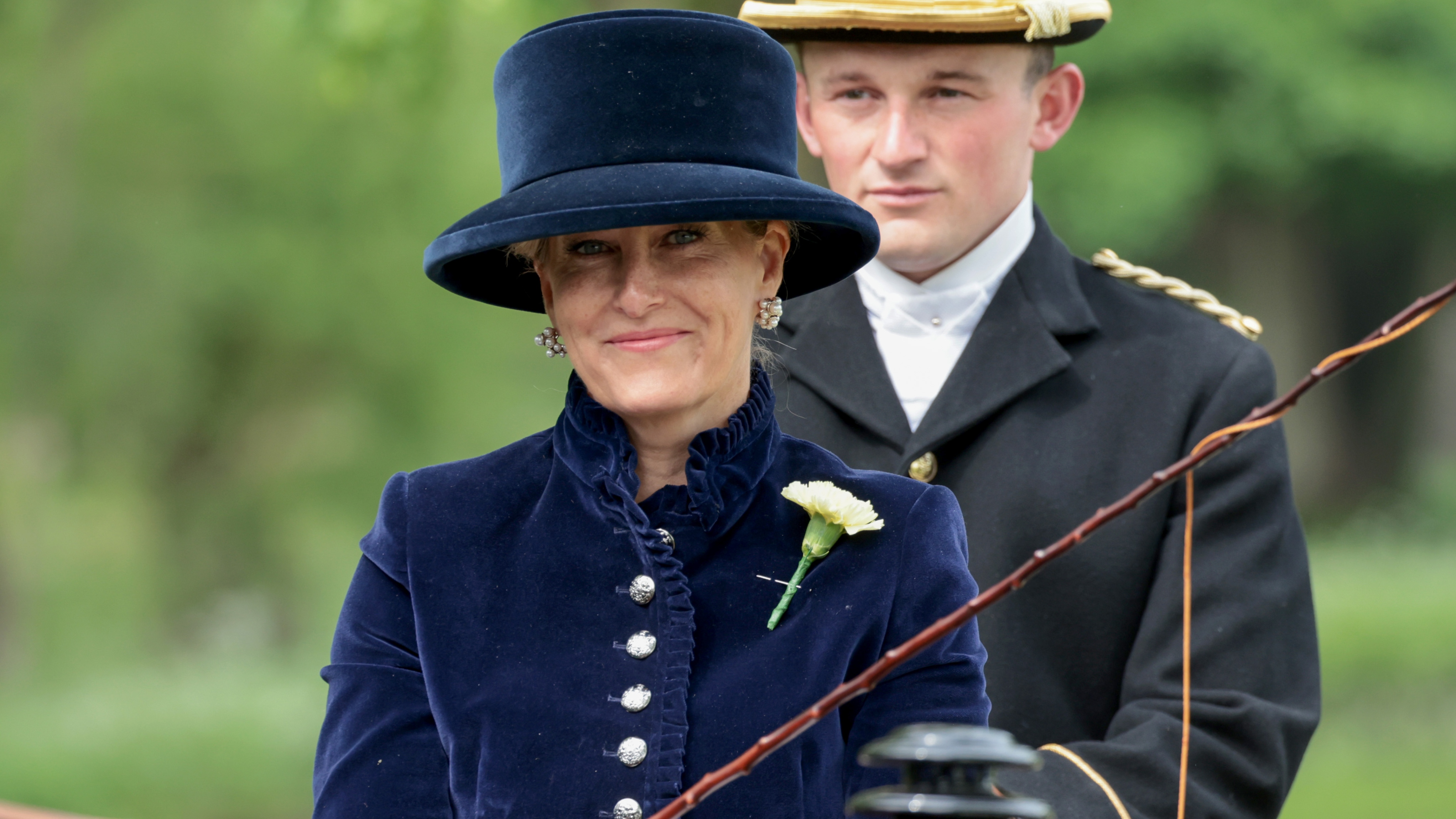 Sophie, Duchess of Edinburgh during day four of the Royal Windsor Horse Show at Home Park on May 15, 2022