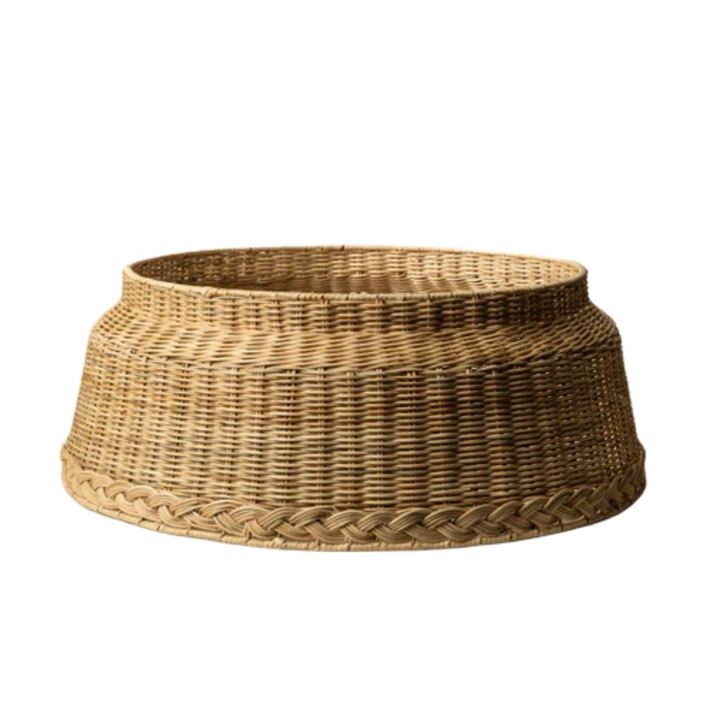 Braided Wicker Tree Collar