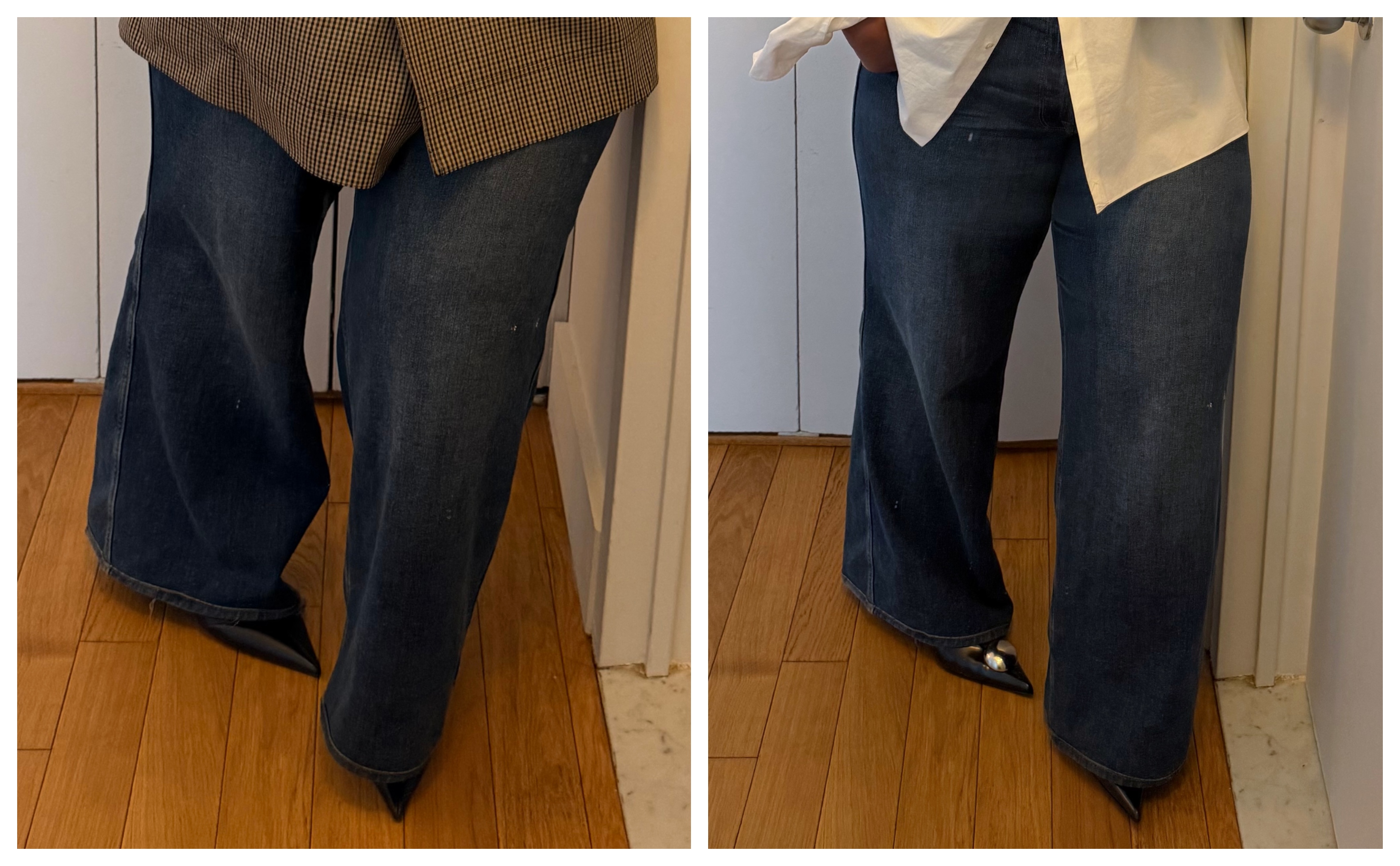 Tariro Makoni styles kitten heels