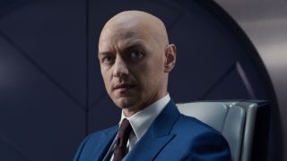 Bald Charles at the end of X-Men: Apocalypse