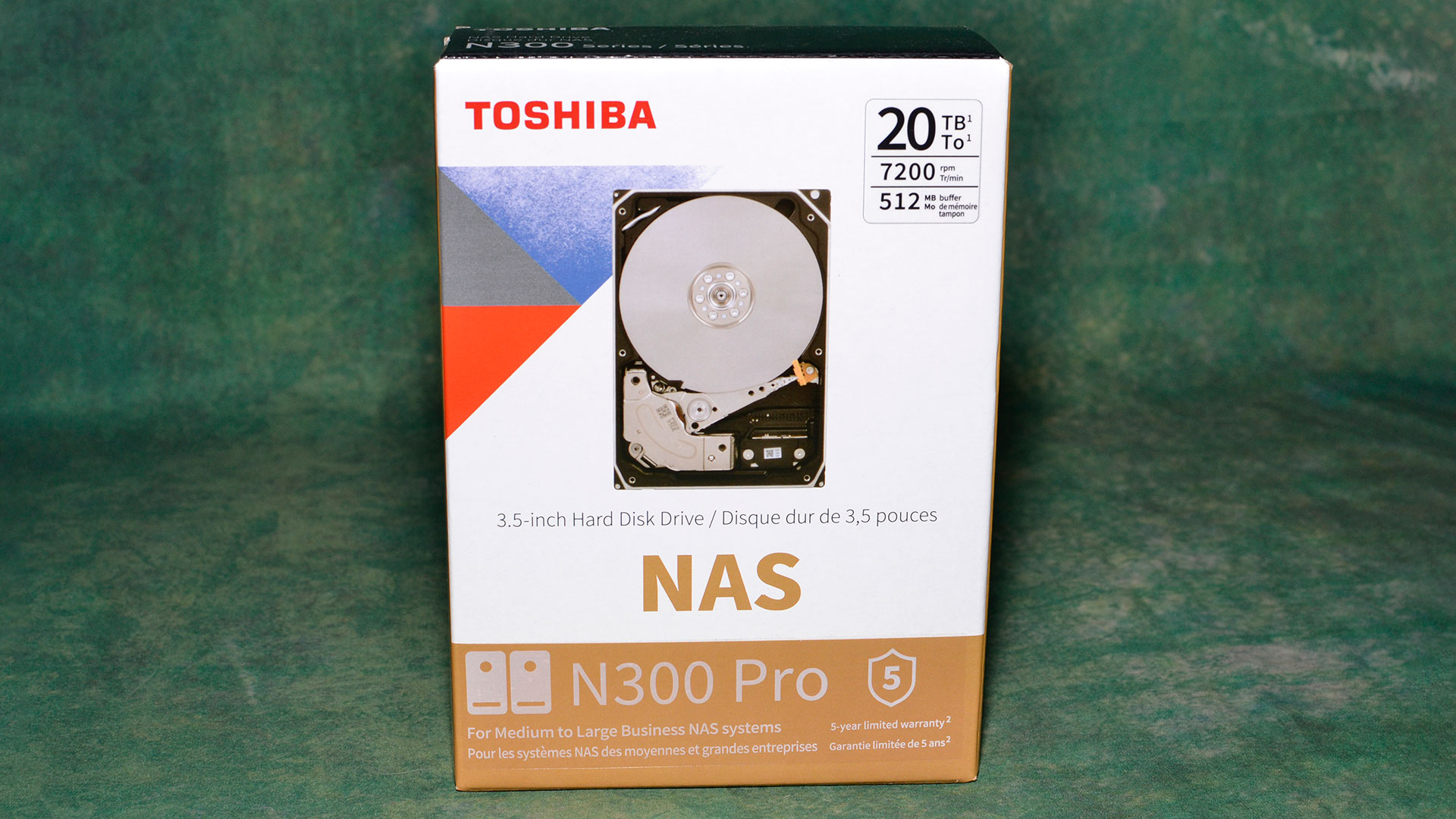 Toshiba N300 Pro 12TB/20TB HDD