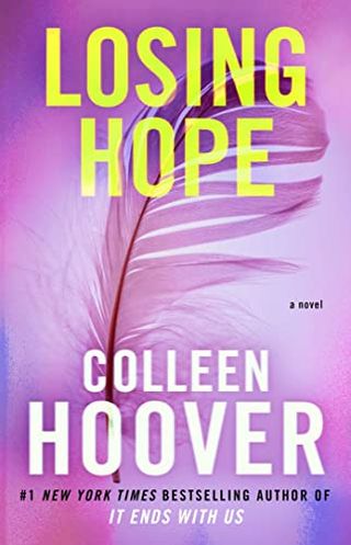 'Losing Hope' book cover by Colleen Hoover'