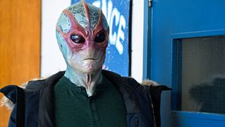 Alien Harry (Alan Tudyk) in "Resident Alien" season 3