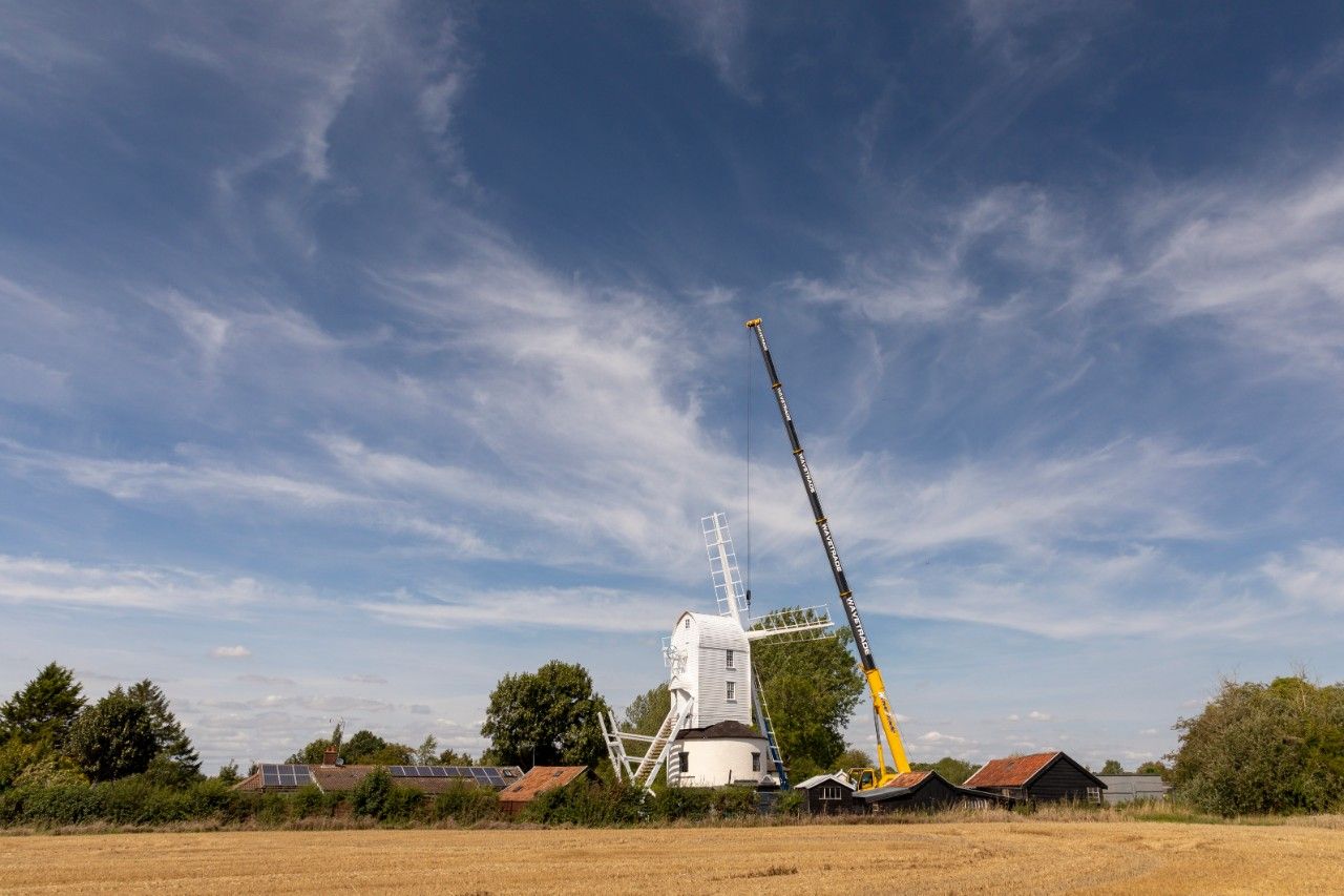 Saxtead Green Post Mill