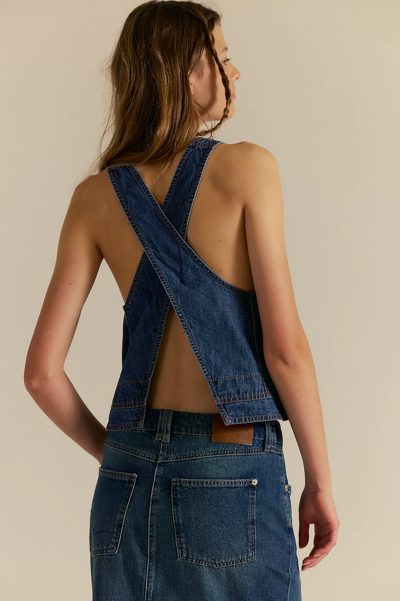 We the Free Crossroads Denim Tank