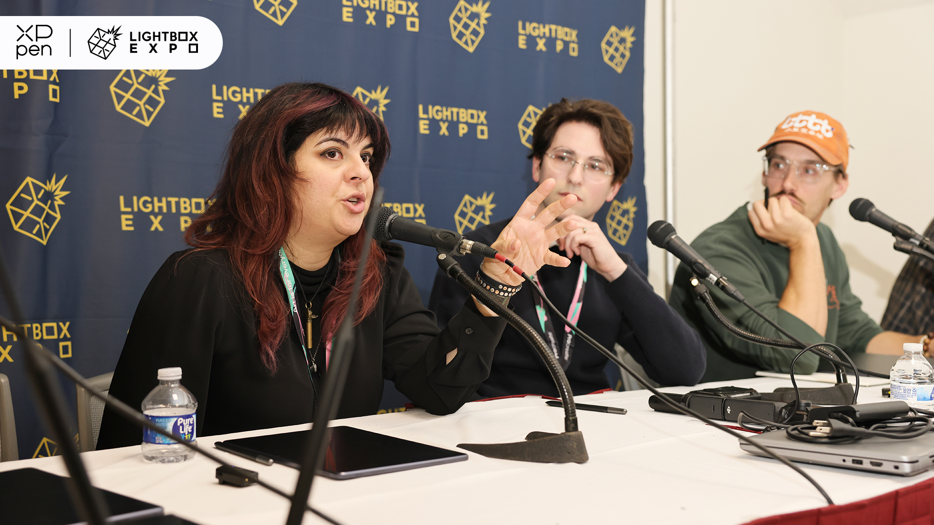 XPPen LightBox Expo 2025 panel