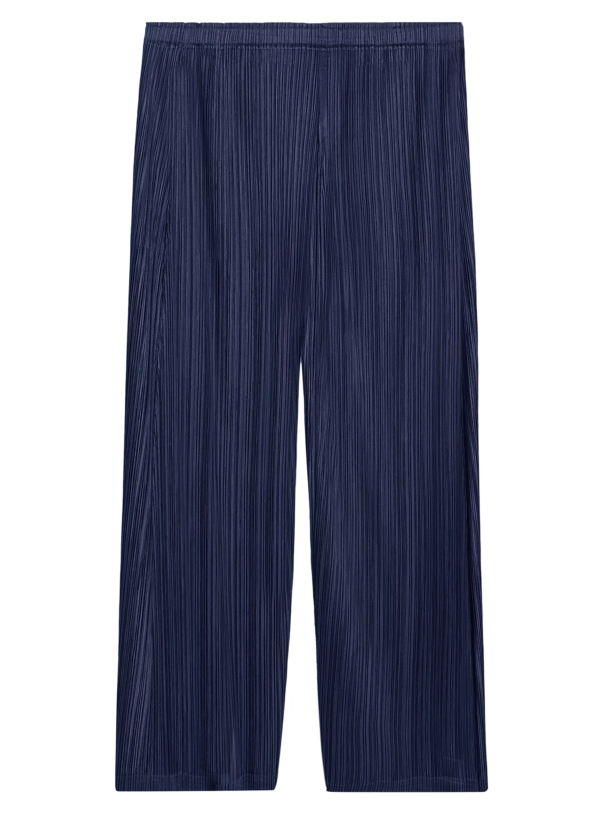 Monthly Colors: January Pliss&amp;eacute; Wide-Leg Pants