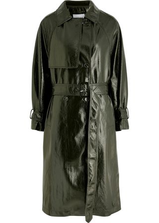 Winona Vinyl Trench Coat