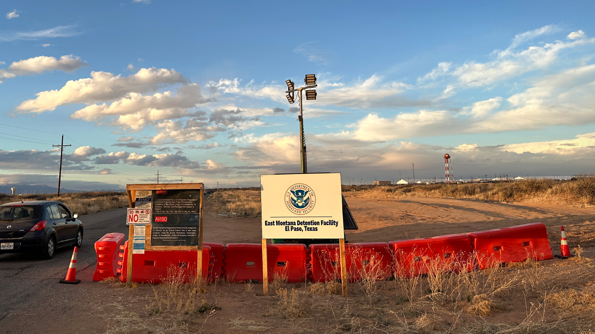 Camp East Montana near El Paso, Texas