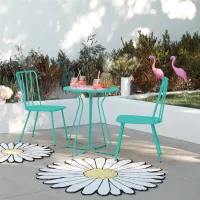 Novogratz Heidi Round 2-Person Bistro Set with Cushions | Was $416 Now $214.99 at Wayfair